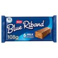 Blue Riband Original Milk Chocolate Wafer Biscuit Bar Multipack 108g