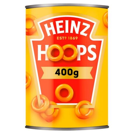 Heinz Hoops Shaped Pasta in Tomato Sauce 400g