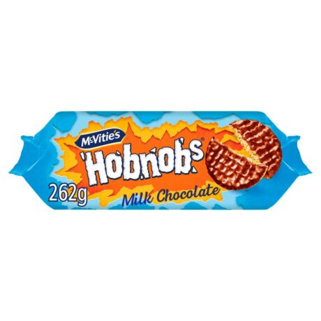 McVitie's Milk Chocolate Hobnobs Biscuits 262g -