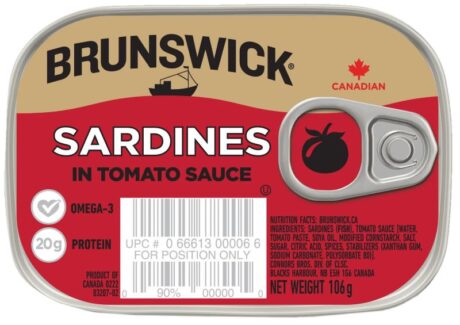 Brunswick Sardines in Tomato Sauce 106g