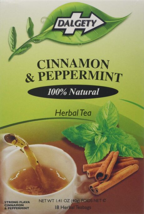 Dalgety cinnamon and peppermint tea