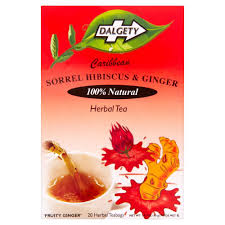 Dalgety sorrel and ginger tea 40g