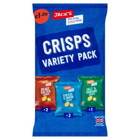 Jack's Crisps Variety Pack