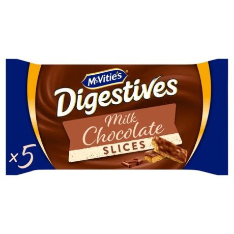 McVitie's Digestive Milk Chocolate 5 Slices