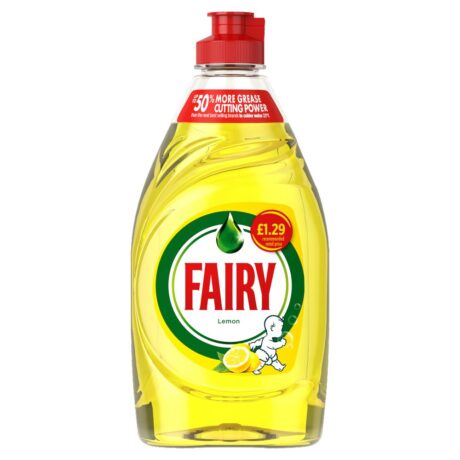 Fairy Washing Up Liquid Lemon with LiftAction 320ml