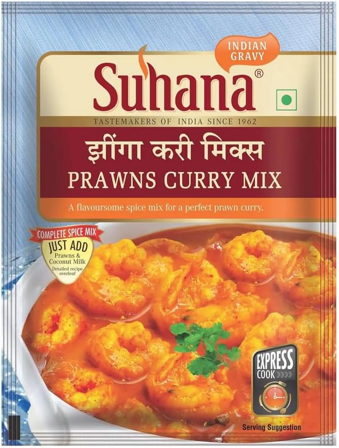 Suhana RTE Prawns Curry Mix 50g