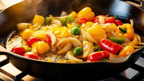 Algerian Chakchouka – A hearty tomato and pepper-based stew.