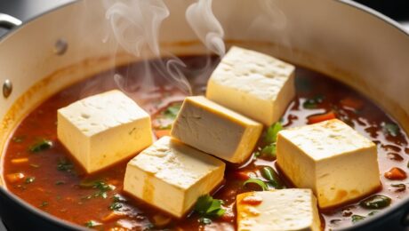 Chinese Mapo Tofu – A spicy Sichuan dish with tofu and minced meat