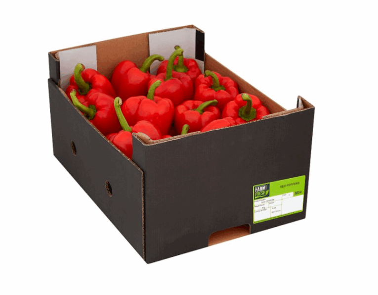 Fresh Red Peppers 5kg Box
