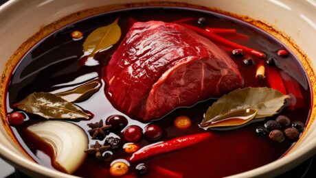 German Sauerbraten – Marinated pot roast with tangy gravy