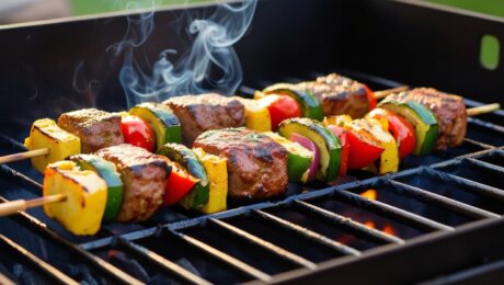 Persian Kebab Koobideh – Grilled minced lamb skewers