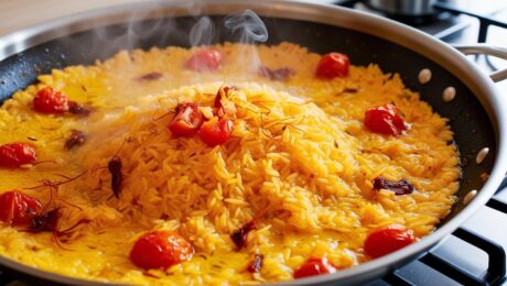 Spanish Paella – A saffron-infused rice dish with seafood 5 Spanish Paella – A saffron-infused rice dish with seafood