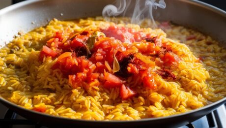 Spanish Paella – A saffron-infused rice dish with seafood 4 Spanish Paella – A saffron-infused rice dish with seafood