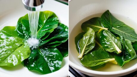 Cameroonian Eru Soup – A nutritious leafy green soup with assorted meats.