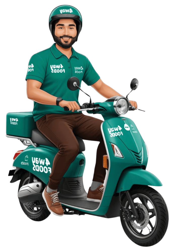 4way foods supermarket delivery driver