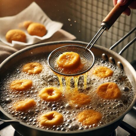 Akara – Deep-Fried Bean Cakes, crispy on the outside and soft inside