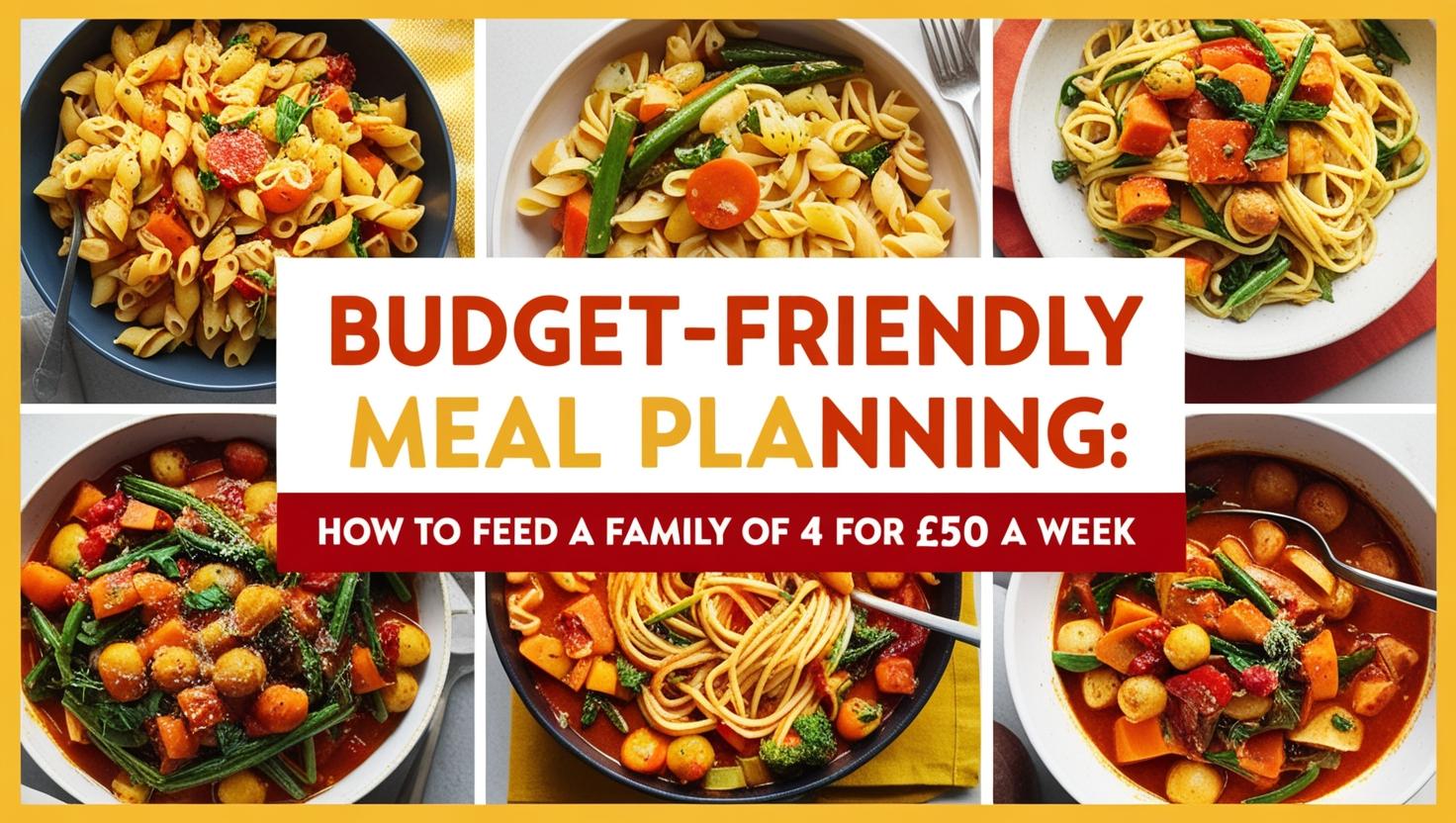 Budget-Friendly Meal Planning How to Feed a Family of 4 for £50 a Week