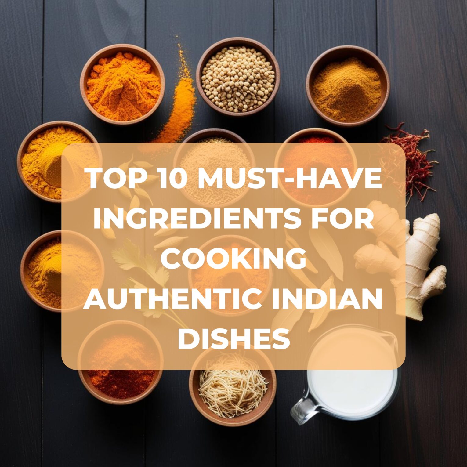 Top 10 Must-Have Ingredients for Cooking Authentic Indian Dishes