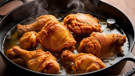 Southern-Style Fried Chicken – Crispy, golden-brown chicken