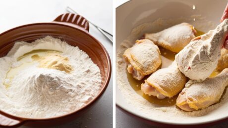 Southern-Style Fried Chicken – Crispy, golden-brown chicken