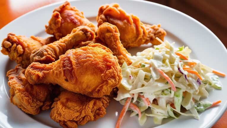 Southern-Style Fried Chicken – Crispy, golden-brown chicken
