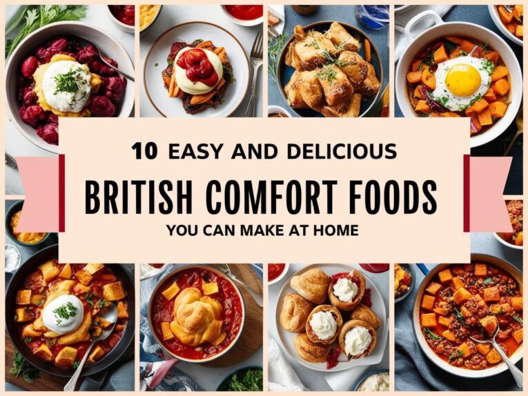 10 Easy And Delicious British Comfort Foods You Can Make at Home