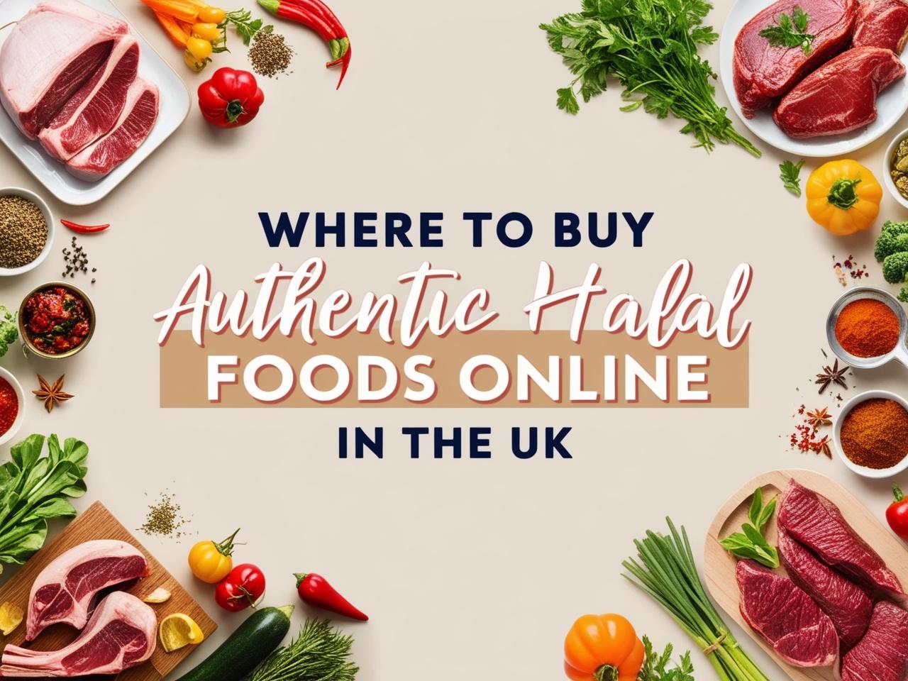 Where to Buy Authentic Halal Foods Online in the UK