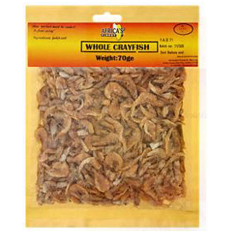 Africa's Finest Whole Crayfish 70g