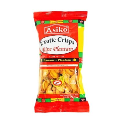 Asiko Exotic Plantain Chilli Chips 75G