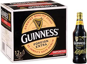 Guinness Foreign Extra Nigerian Stout 600ml x12