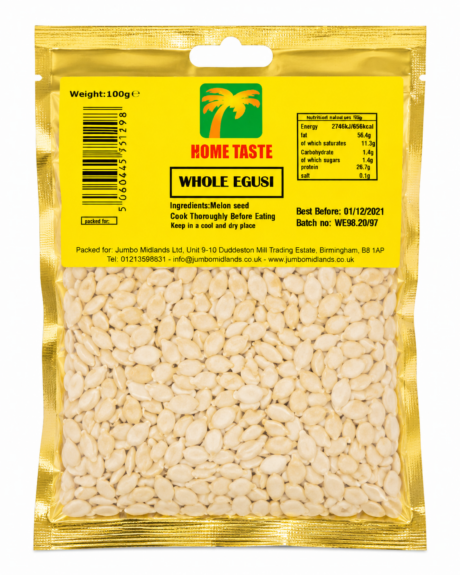 Whole Egusi Melon Seed 100g