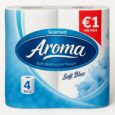 Aroma Scented Soft Blue Toilet Roll 4 Pack