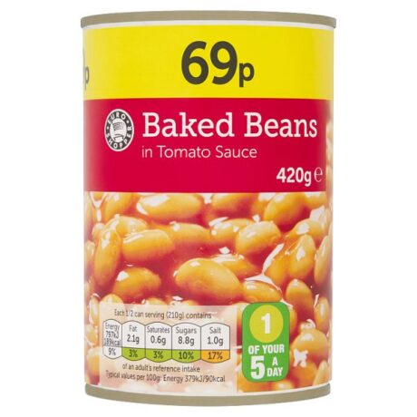 Euro Shopper Baked Beans 420g