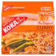 Koka The Original Curry Flavour Oriental Instant Noodles 5 Packs x 85g pack.