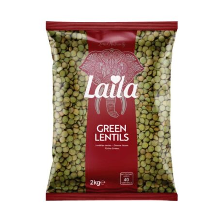 Laila Green Lentils 2Kg