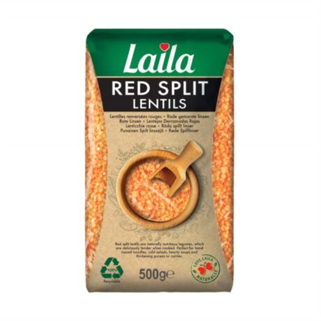 Laila Red Split Lentils 500g
