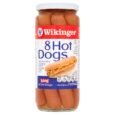 Wikinger 8 Hot Dogs 550g jar – German-style sausages in brine
