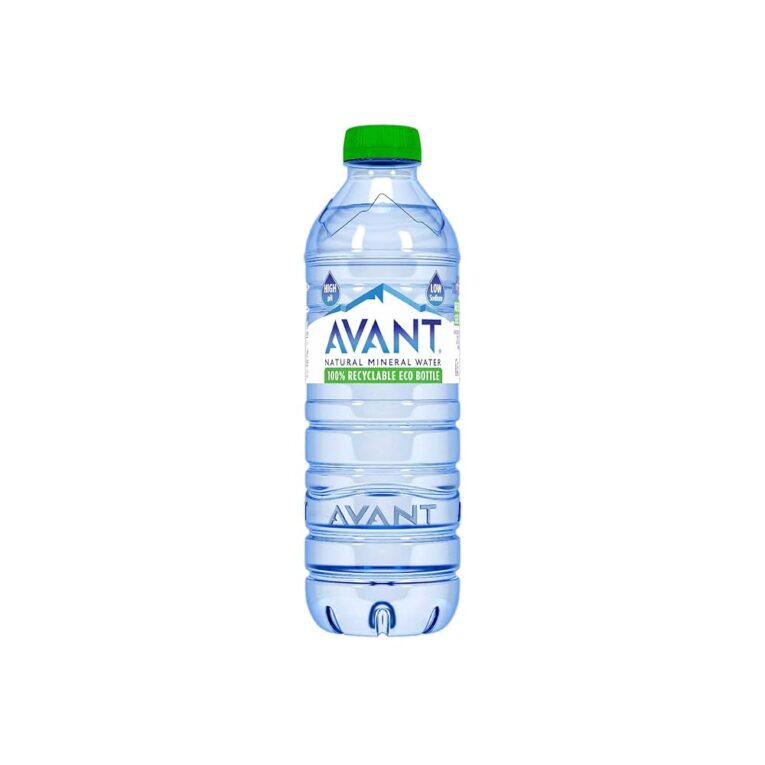 Avant Natural Mineral Water 500ml bottle with screwcap