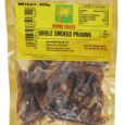 Sealed pack of Home Taste Whole Smoked Prawns 40g – traditional African seafood snack