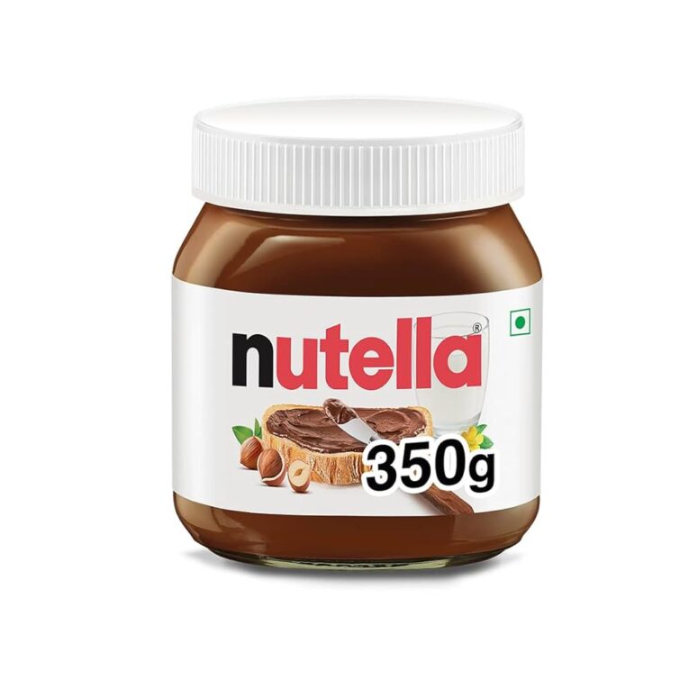 Nutella Hazelnut Spread with Cocoa 350g jar – creamy chocolate and hazelnut spread