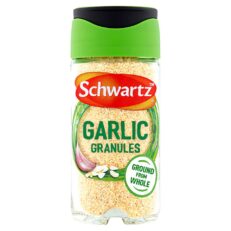 The Top 30 Must-Have Seasonings Every Christmas Kitchen Needs 🎄 28 Buy Schwartz Garlic Granules 50g – Rich Garlic Flavour Seasoning | 4way Foods UK