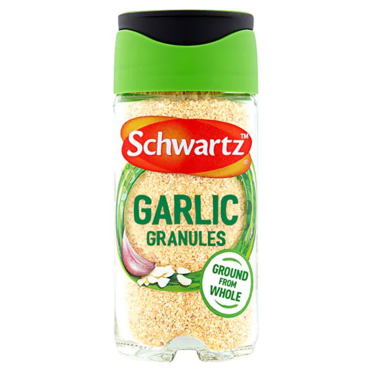 Buy Schwartz Garlic Granules 50g – Rich Garlic Flavour Seasoning | 4way Foods UK