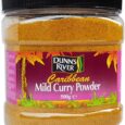 Dunn's River Caribbean Curry Powder Mild 500g jar – authentic Caribbean spice blend for curries, stews, and marinades