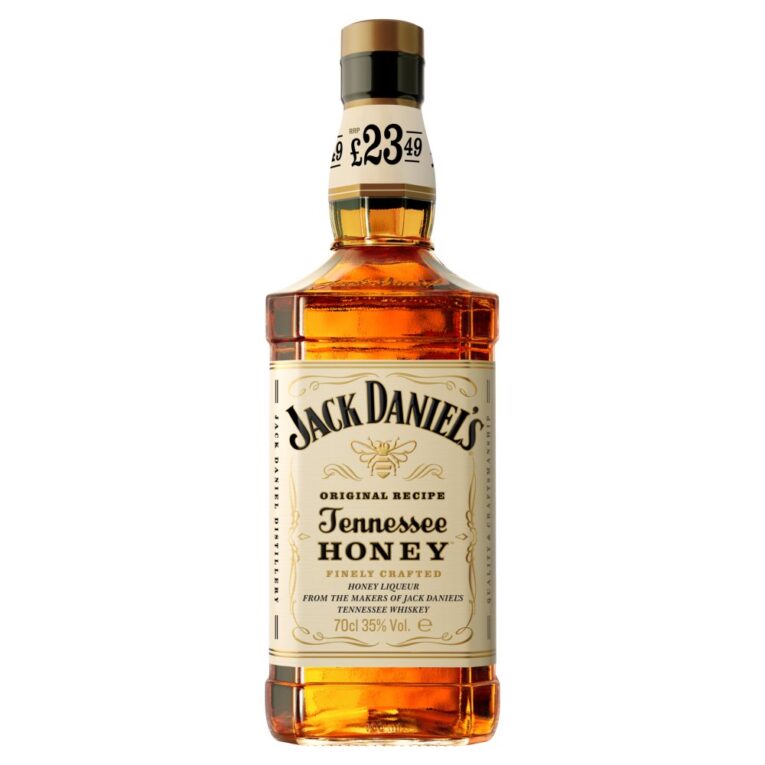 Jack Daniel’s Tennessee Honey 70 cl bottle – smooth honey‑infused whiskey liqueur.