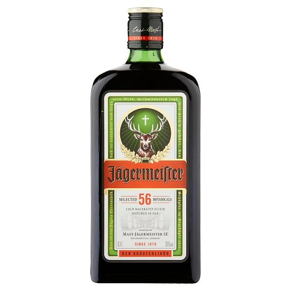Jägermeister Herbal Liqueur 70cl – Premium German Herbal Spirit with 56 Botanicals
