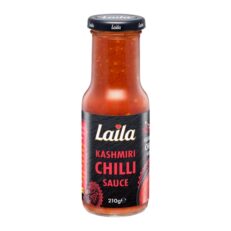 Small Ingredients, Big Flavour: Everyday Seasonings and Sauces That Transform Your Cooking 24 Laila Kashmiri Chilli Sauce 210g – medium-heat South Asian chilli sauce in glass bottle