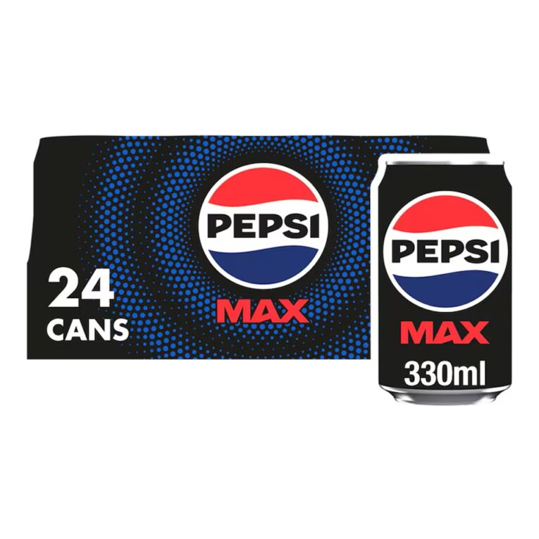 Pepsi Max No Sugar Cola Cans 330ml