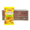 Box of Asiko Exotic Plantain Chilli Chips 75g x24 with vibrant red packaging and golden, spicy chips spilling out—ideal for snacking, entertaining, or pairing with African meals.