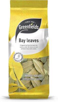The Top 30 Must-Have Seasonings Every Christmas Kitchen Needs 🎄 35 Greenfields Bay Leaves 25g pack – dried aromatic bay leaves for cooking, stews, curries, soups, and Mediterranean dishes.