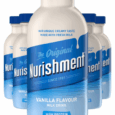 Nurishment Vanilla Flavour Milk Drink 330ml x6 – creamy, fortified milk drink with 12 essential vitamins and minerals. High in protein, halal-certified, and perfect for post-workout or on-the-go nutrition.